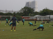 Ezra Walian dan Evan Dimas Gabung Latihan Terakhir Timnas U-22