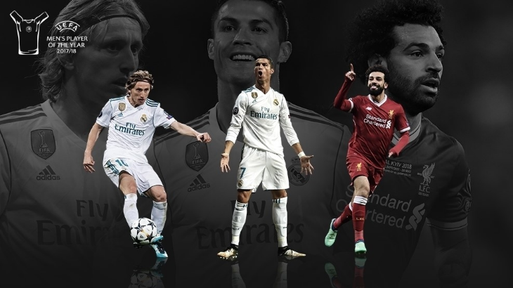 Tanpa Nama Messi, Ini Tiga Kandidat Teratas Peraih Penghargaan Pemain Terbaik Eropa 2018