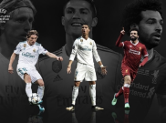 Tanpa Nama Messi, Ini Tiga Kandidat Teratas Peraih Penghargaan Pemain Terbaik Eropa 2018