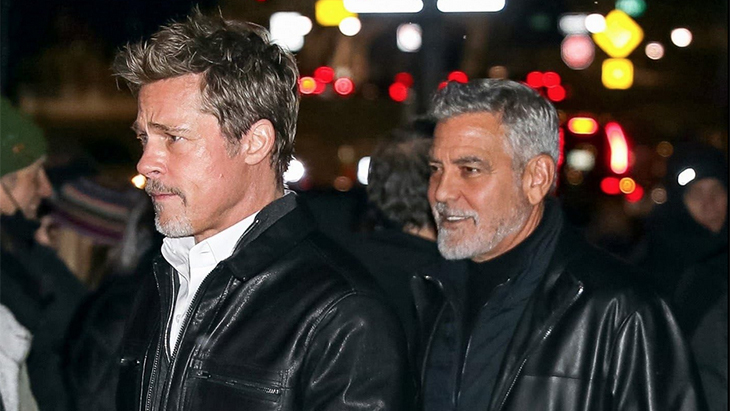 Brad Pitt dan George Clooney Singgung Kemungkinan Pensiun Berakting