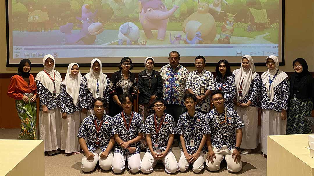 SMK Raden Umar Said Kudus Luncurkan Animasi Anak-Anak ‘Waka Kibo Kids’