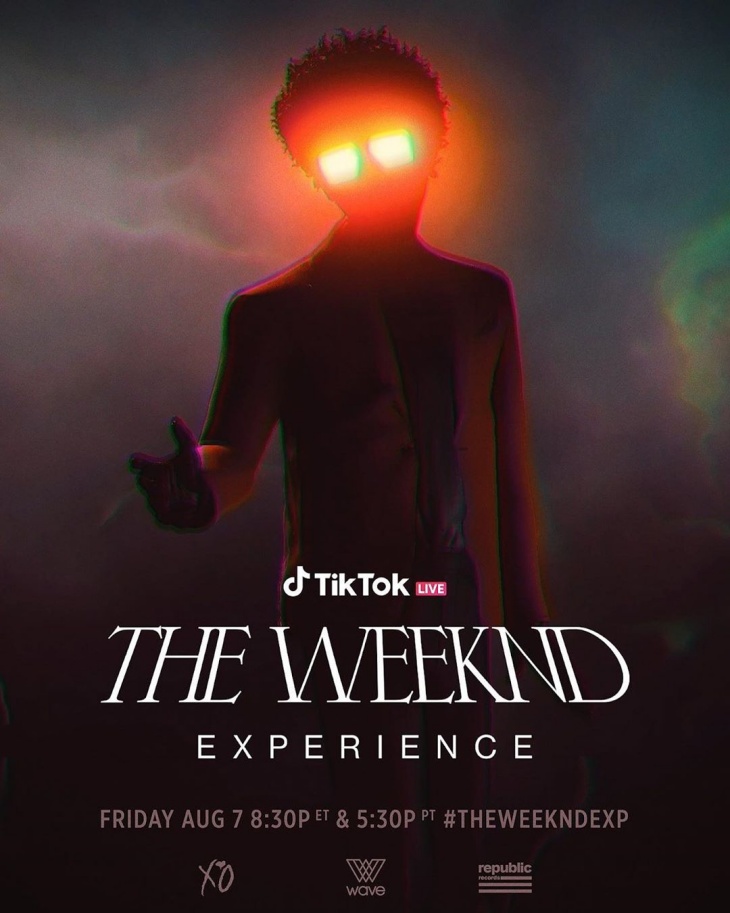 The Weeknd Gelar Konser Virtual di TikTok
