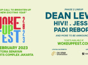 Dean Lewis, Padi Reborn, dan HIVI Bakal Tampil di Wake Up Fest 2023