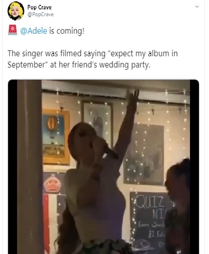 adele rilis album di september