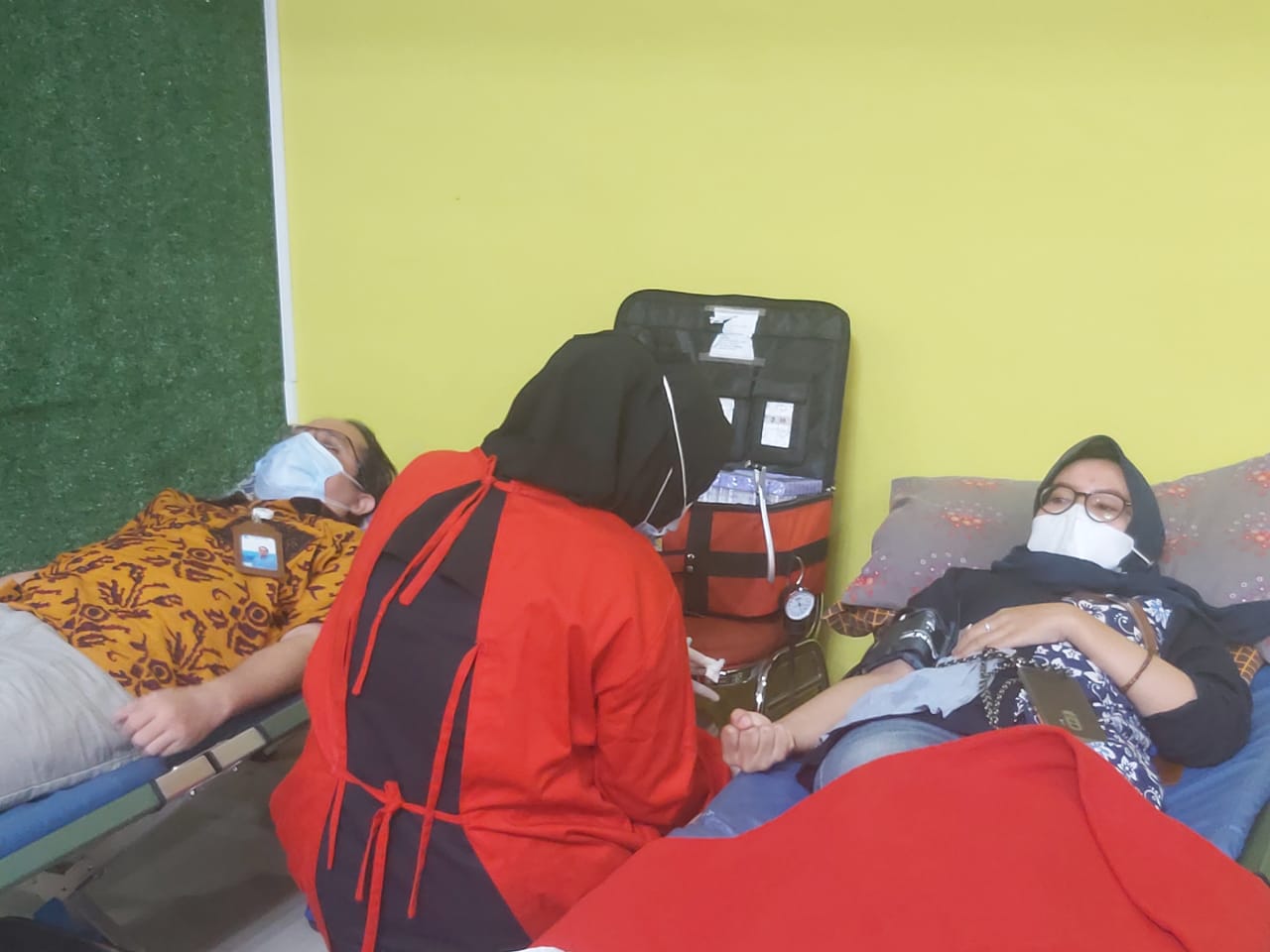 Donor darah. (Foto: PMI)