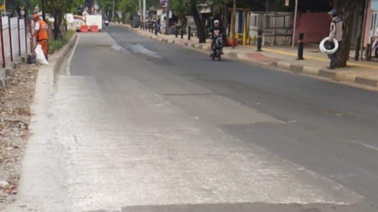Pit Galian Jatiwaringin-Hek Kramat Jati Ditutup, Lalu Lintas Sudah Kembali Normal