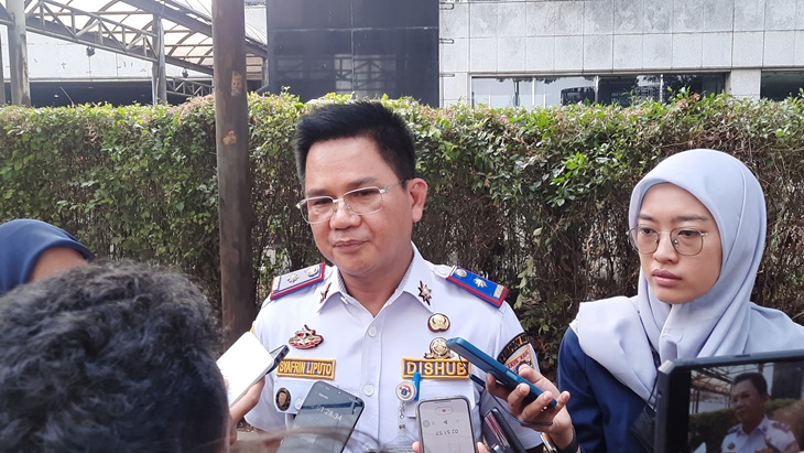 Dishub DKI: Satpol PP Berwenang Tertibkan Bendera Parpol di Stick Cone Jalur Sepeda