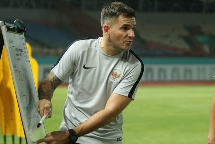 Pelatih Timnas Indonesia, Simon McMenemy. (PSSI)