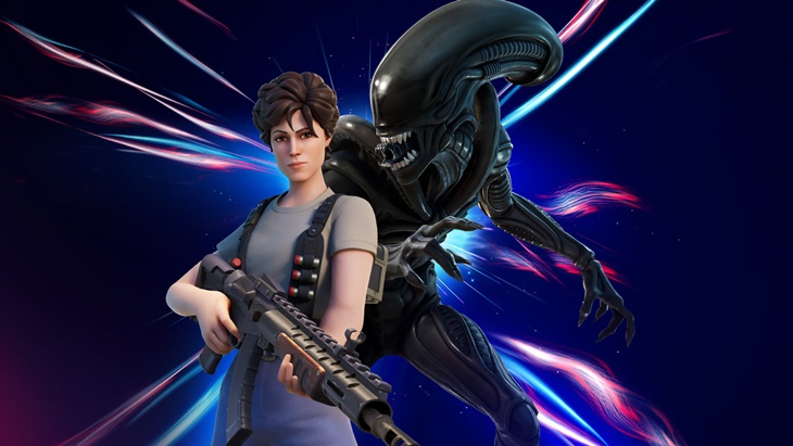 Ellen Ripley dan Xenomorph dari Film 'Alien' Muncul di Fortnite