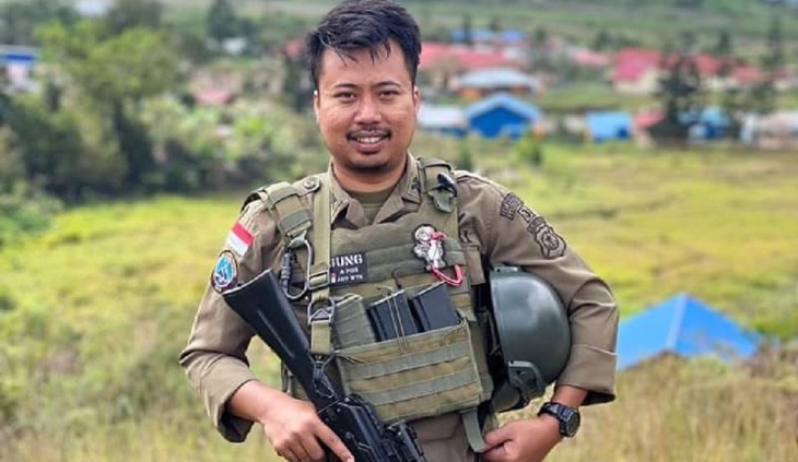 Briptu Agung Gugur dalam Kontak Senjata Satgas Damai Cartenz dengan KKB