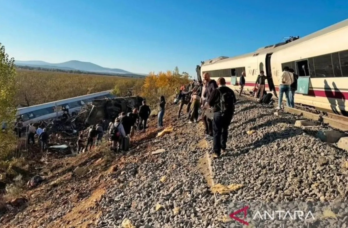 46 Orang Tewas dalam Tabrakan Kereta Api di Spanyol, Ini Kronologinya