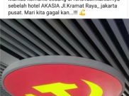 [HOAKS atau FAKTA] Markas PKI di Kramat Raya Tengah Direnovasi