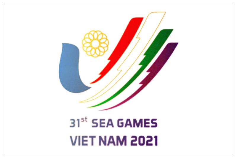Logo SEA Games Hanoi.(Foto: Antara)