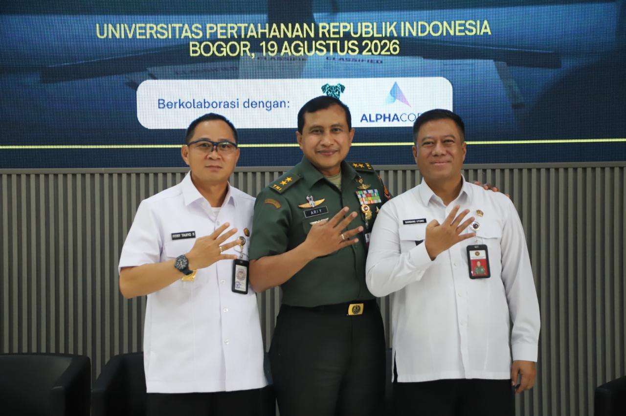 Kemhan dan Unhan gelar diskusi Transformasi Peperangan Asimetris di Era Kecerdasan Artifisial (AI): Penguatan Strategi Pertahanan dan Literasi Digital di Ruang Siber