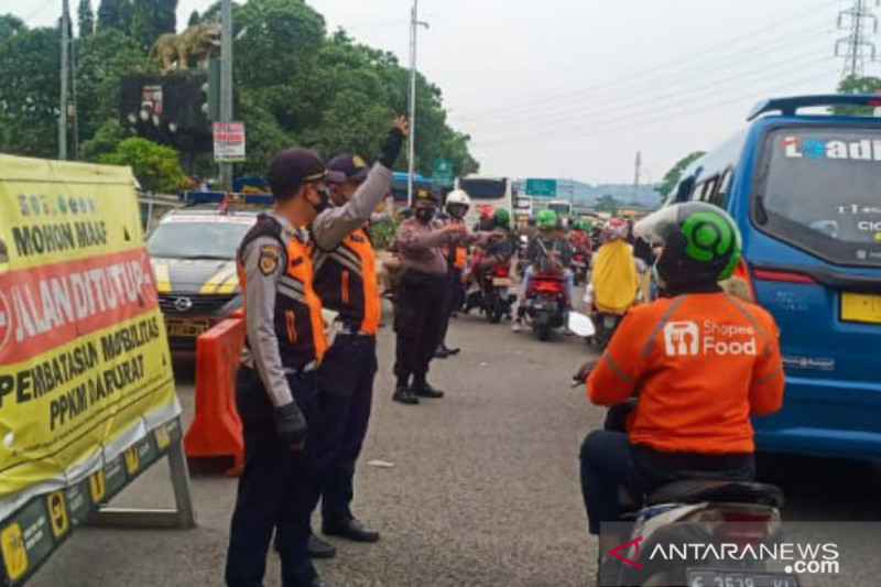 Ganjil-genap di Kota Bogor. (Foto: Antara)