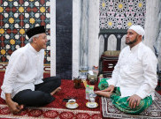 Bertemu Empat Mata dengan Habib Syech, Ganjar: Saya Kena Marah Jika Tak Mampir