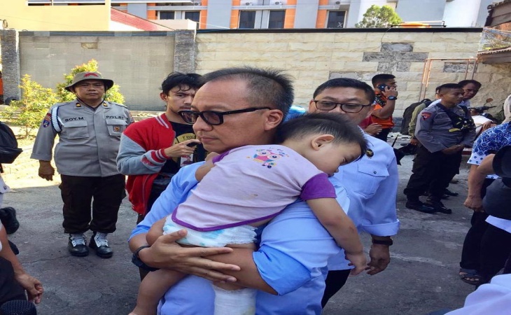 Balita Korban Gempa Sulteng Ditemukan Mensos: Alhamdulillah