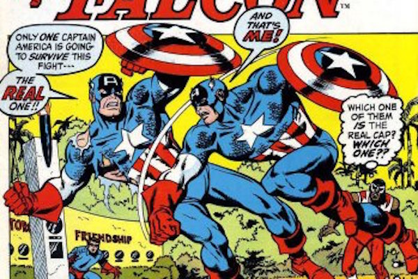 Captain Amerika yang bertarung dengan dirinya sendiri (Sumber: Collider