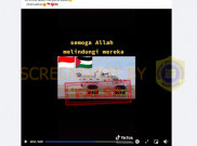 [HOAKS atau FAKTA]: TNI Diberangkatkan ke Palestina untuk Berperang