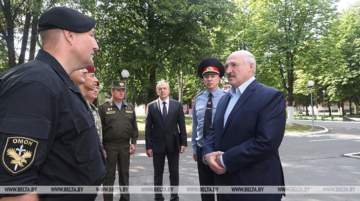 Presiden Belarus ALexander Lukashenko. (Foto: MP/Twitter @Belarus_News)