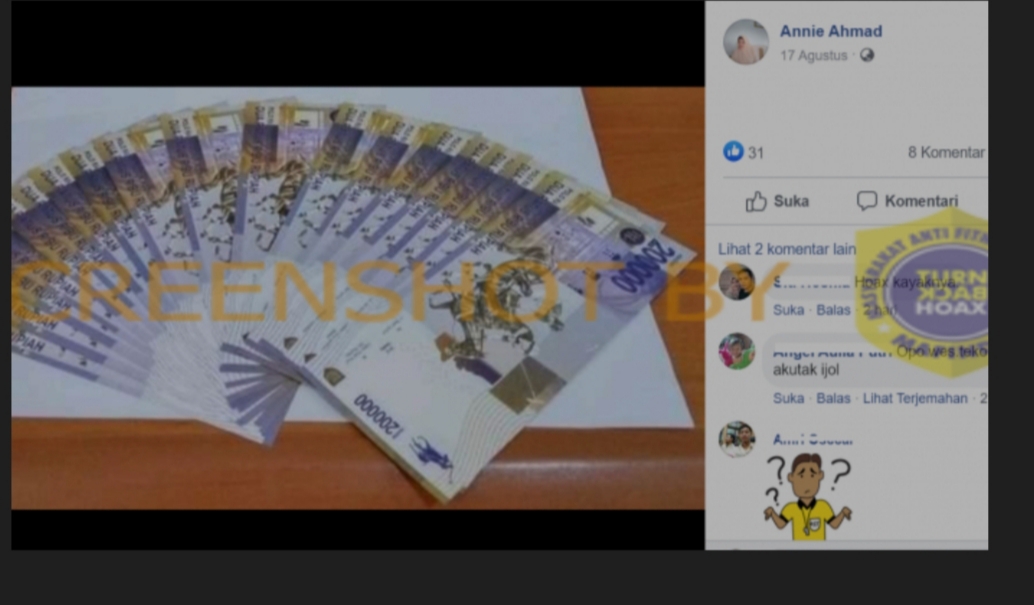 [HOAKS atau FAKTA]: Uang Pecahan Rp 200 Ribu Bakal Diluncurkan