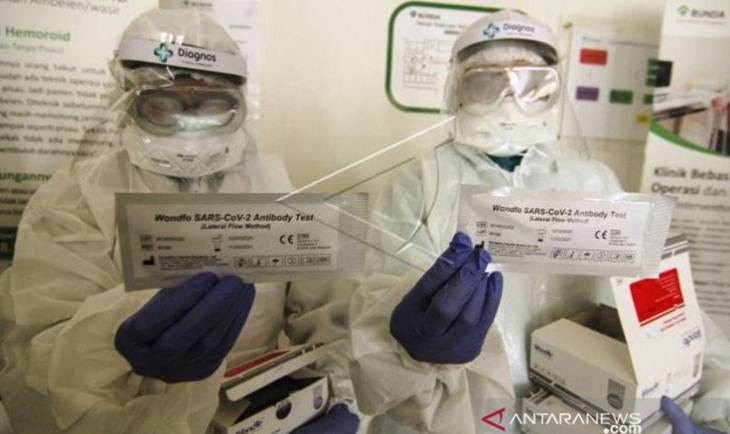 Hasil Rapid Test Terbaru, Ratusan Orang di Jakarta Barat Terjangkit Virus Corona