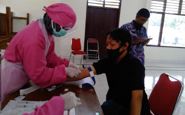 Warga Binaan di Yogyakarta Mulai Divaksin COVID-19