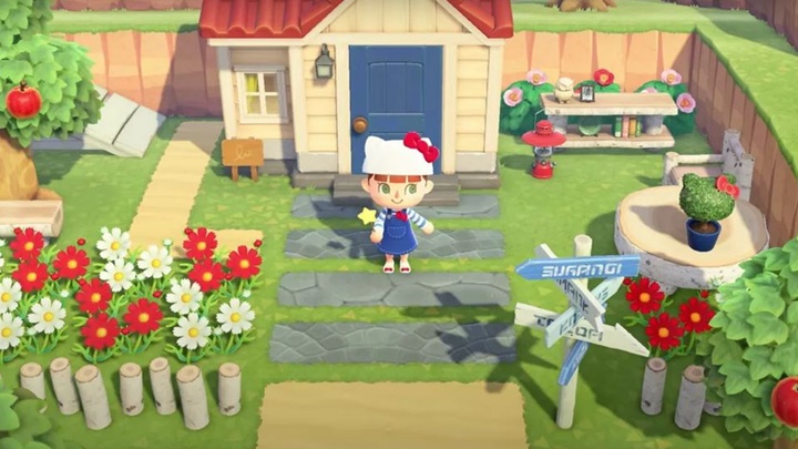 Hello Kitty dan Kawan-Kawan Main ke Animal Crossing