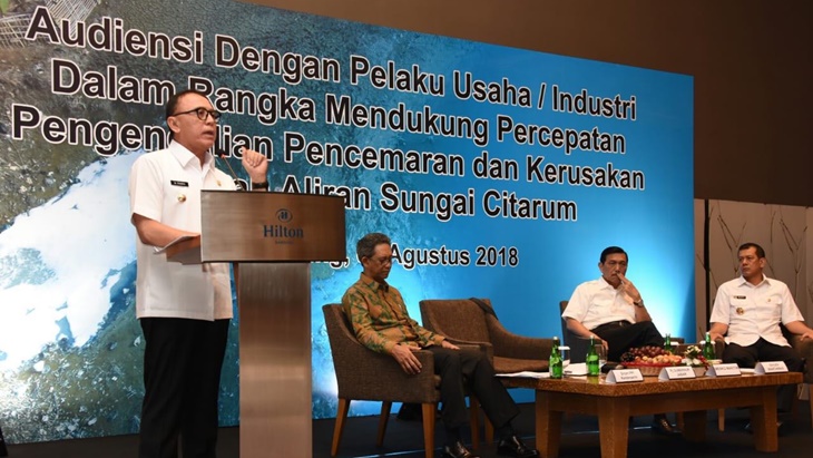 Dampingi Menko Luhut, Pj Gubernur Jabar Beberkan Peran Vital DAS Citarum