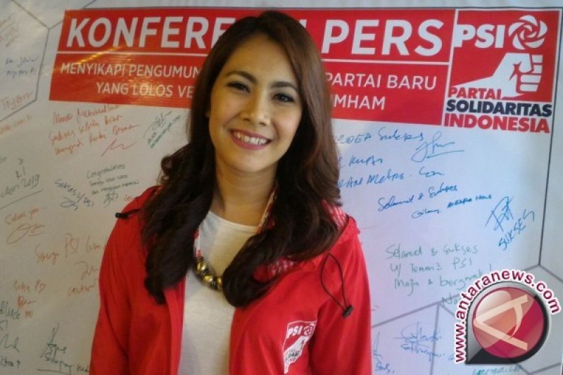 Ketua DPP Partai Solidaritas Indonesia, Isyana Bagoes Oka. (ANTARA News/Gilang Galiartha)