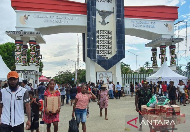 Pejabat Disebar Buat Pimpin Upacara HUT RI di 15 Pos Lintas Batas Negara