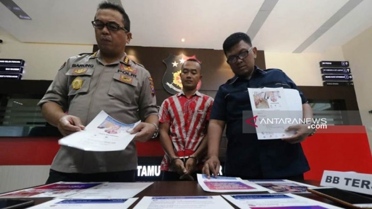Ancam Bunuh Jokowi, Chairil Anwar Diamankan Polda Jatim