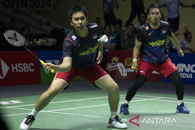Hendra/Ahsan Runner-up Australian Open 2024 Setelah Kalah dari Unggulan Pertama Asal China