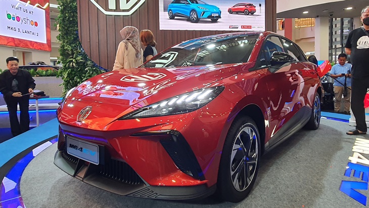 MG Resmi Umumkan Mobil Listrik MG4 EV