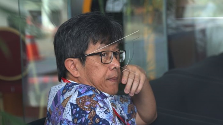 Direktur Utama PT Quadra Solution Anang Sugiana Sudiharjo. (ANTARA FOTO/Syailendra Hafiz)