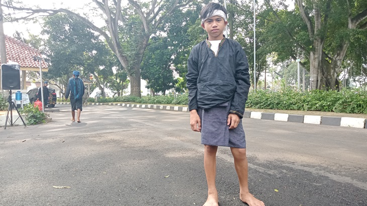Satta, Anggota Termuda dalam Rombongan Seba Baduy