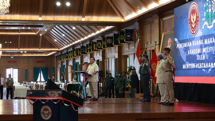 Prabowo Ungkap Nilai Penting Ruang Makan Akmil Magelang