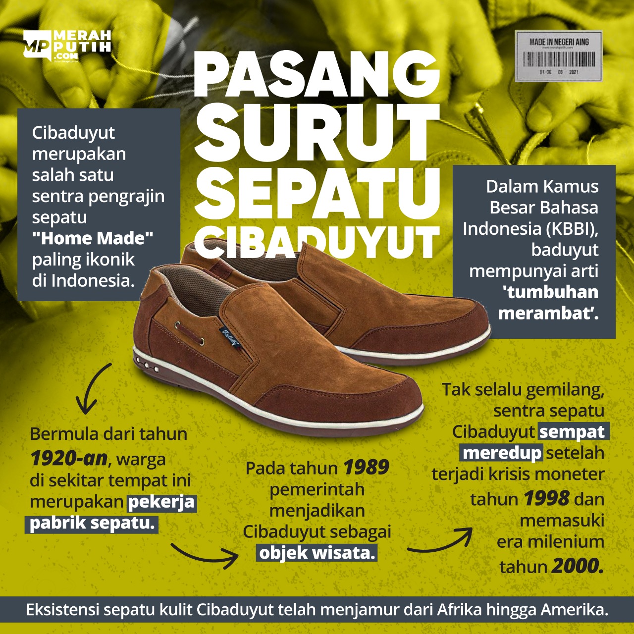 Pasang Surut Sepatu Cibaduyut