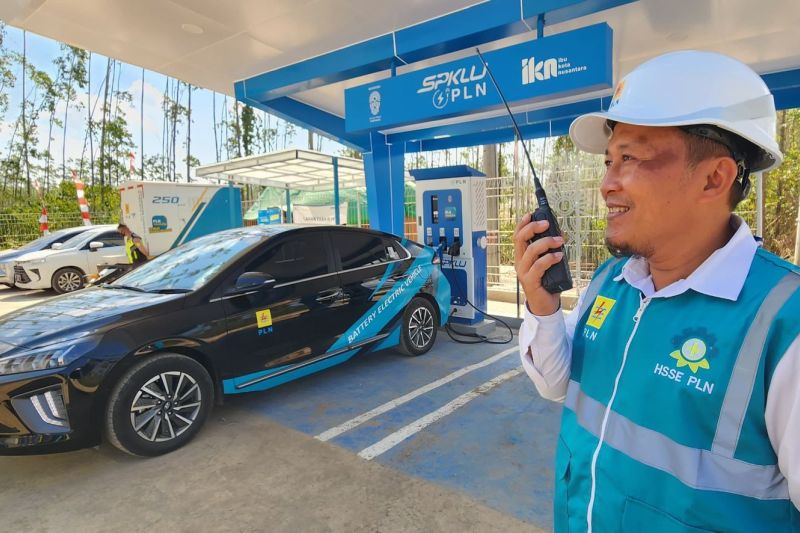Pemakaian Listrik di SPKLU PLN Naik 564 Persen Pada 2023 