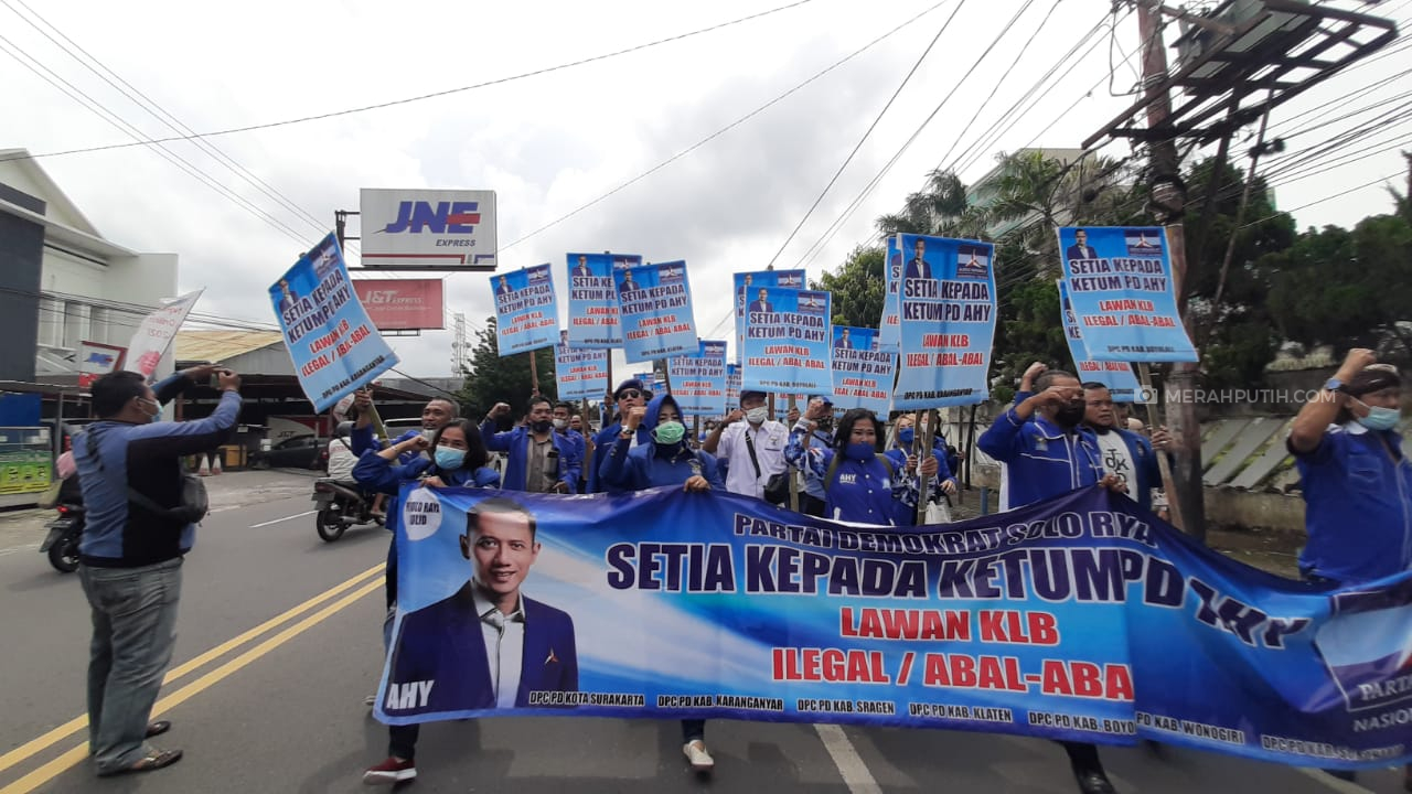 Kader Demokrat Soloraya Gelorakan Lawan Moeldoko