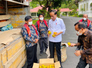 Jokowi Tinjau Jalan Rusak Yang Dikeluhkan Petani Jeruk Karo Saat ke Istana