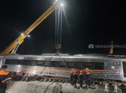 Sebelum Anjlok, KA Argo Semeru dalam Kondisi Normal