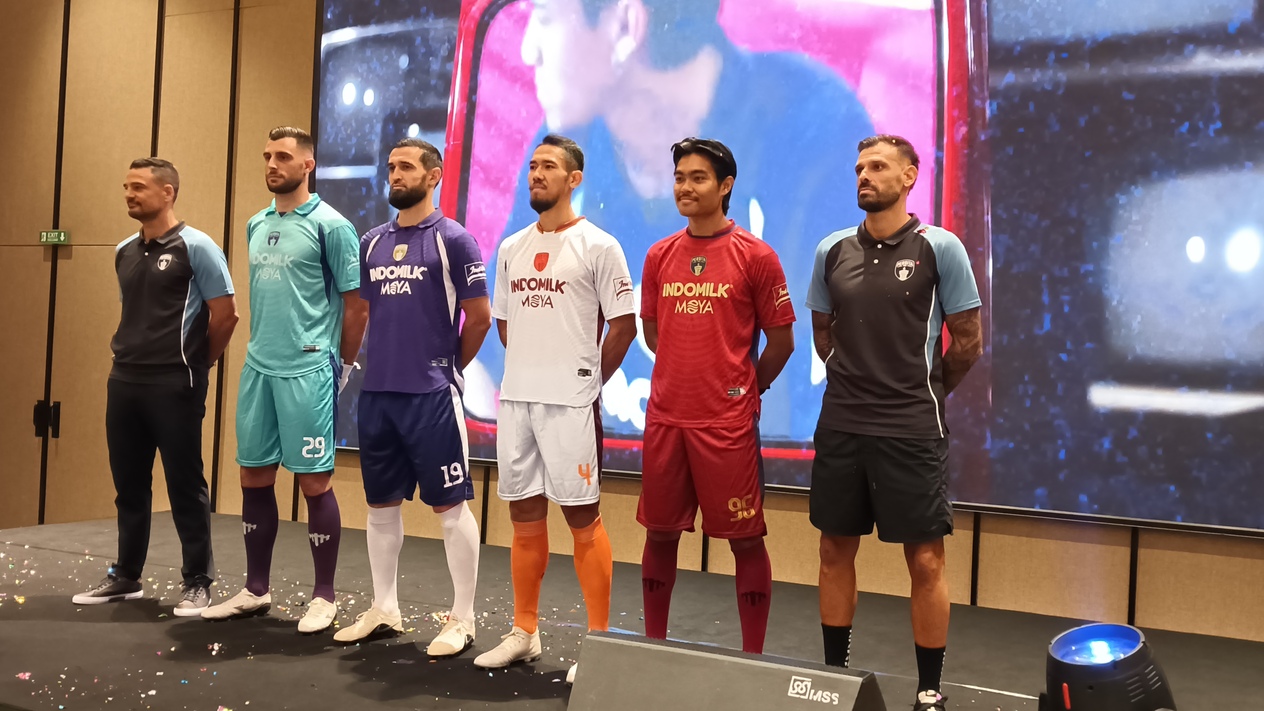 Launching Tim dan Jersey, Persita Tangerang Bidik 8 Besar Super League 2026/2027