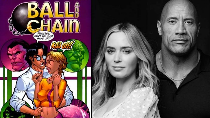 Dwayne Johnson dan Emily Bunt kembali Berkolaborasi di ‘Ball and Chain’