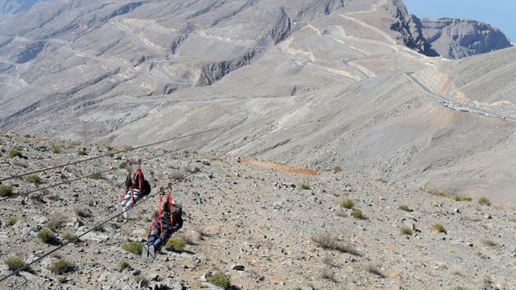 Menjadi Superman di Jebel Jais Flight