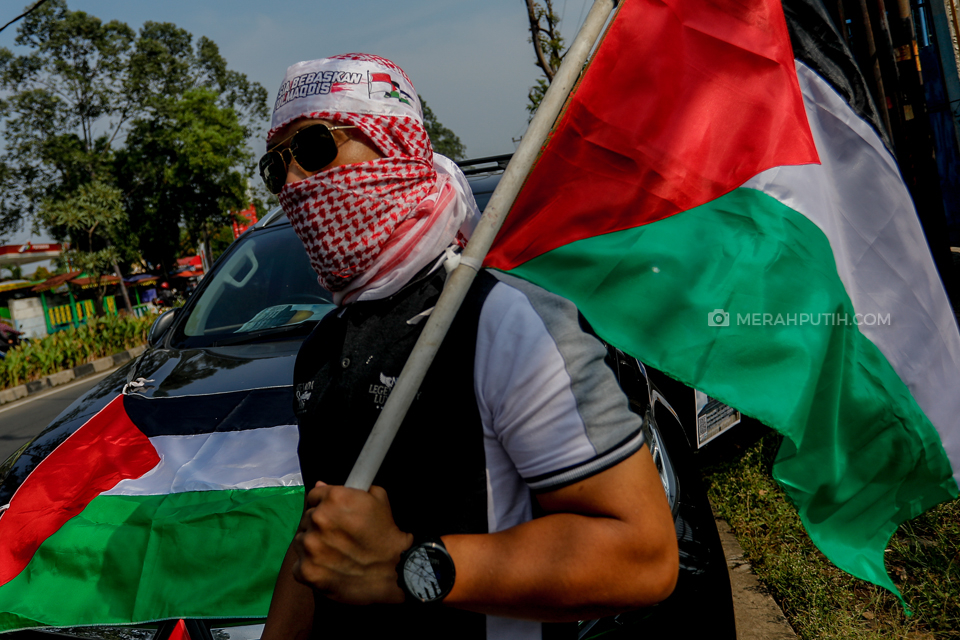 Warga Tangerang Gelar Aksi Bela Palestina