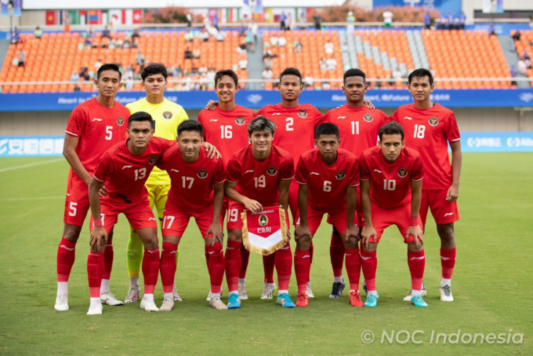 Timnas Indonesia U-24 Tersingkir dari Asian Games 2022