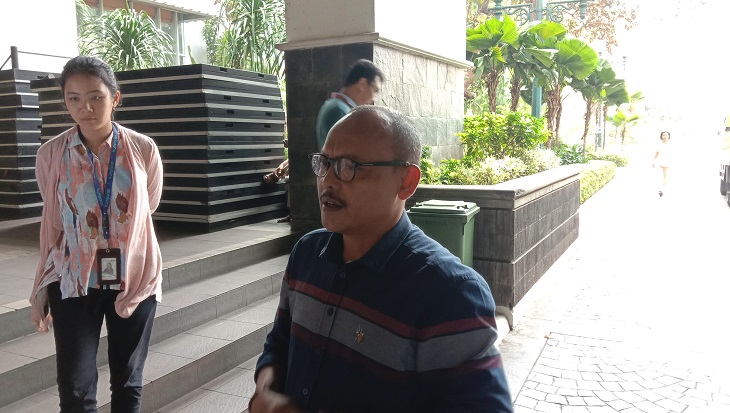 Wakil Ketua Non Definitif, Syarif di Balai Kota DKI, Jakarta Pusat, Senin (14/10). Foto: MP/Asropih