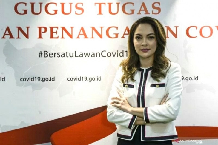 Tim Komunikasi Publik Gugas Tugas Percepatan Penanganan COVID-19 Reisa Broto Asmoro