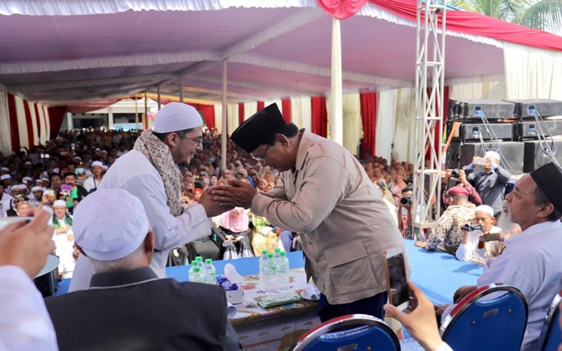 Para Habaib dan Ulama Pasuruan Jawab Tudingan Prabowo Dekat dengan Kaum Radikal